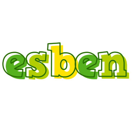Esben juice logo