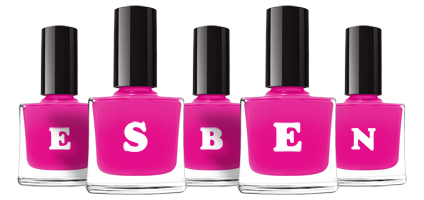 Esben nails logo