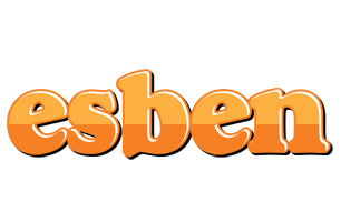 Esben orange logo
