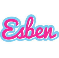 Esben popstar logo