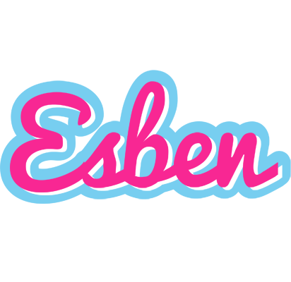 Esben popstar logo