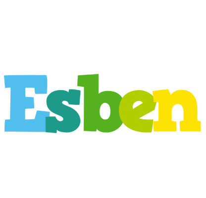 Esben rainbows logo
