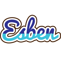 Esben raining logo