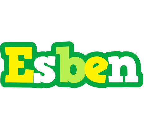 Esben soccer logo