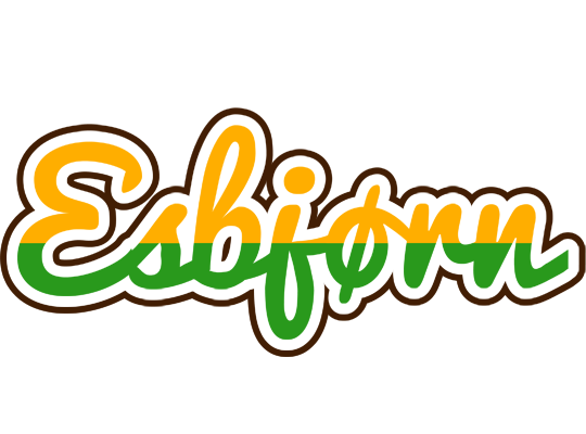 Esbjørn banana logo