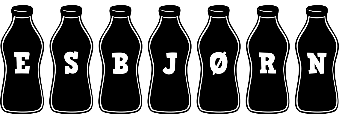 Esbjørn bottle logo