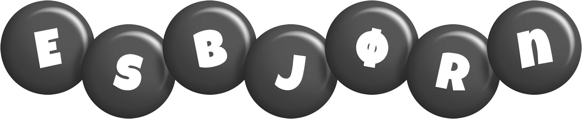 Esbjørn candy-black logo