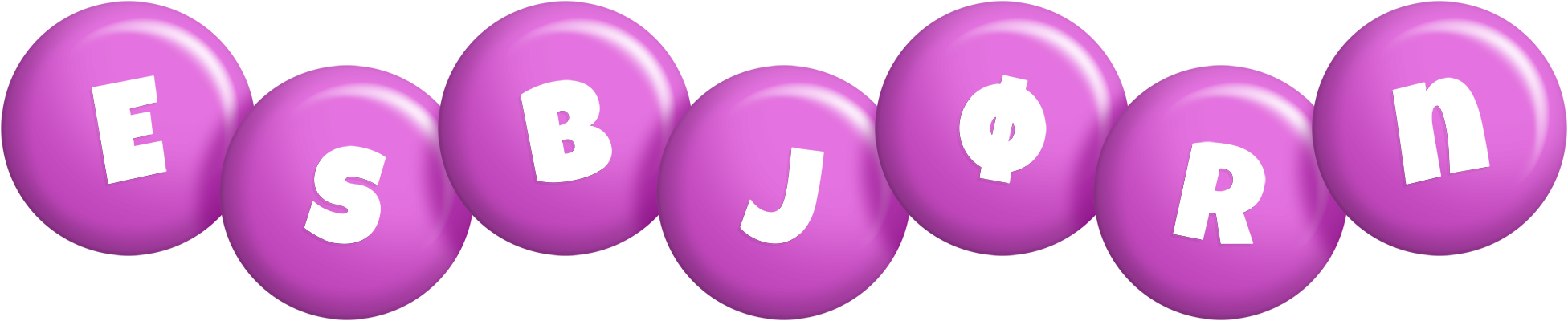 Esbjørn candy-purple logo