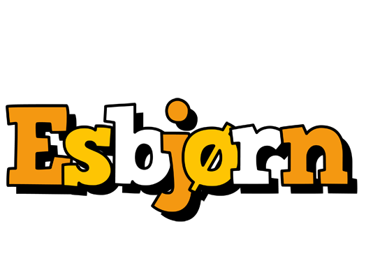 Esbjørn cartoon logo