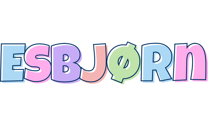 Esbjørn pastel logo