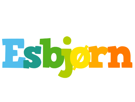 Esbjørn rainbows logo