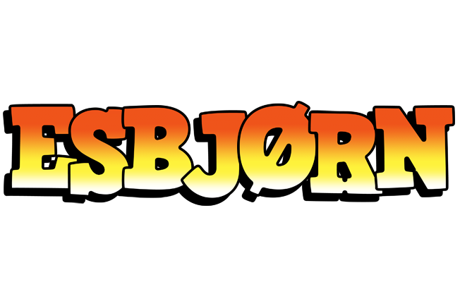 Esbjørn sunset logo