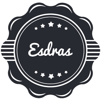 Esdras badge logo