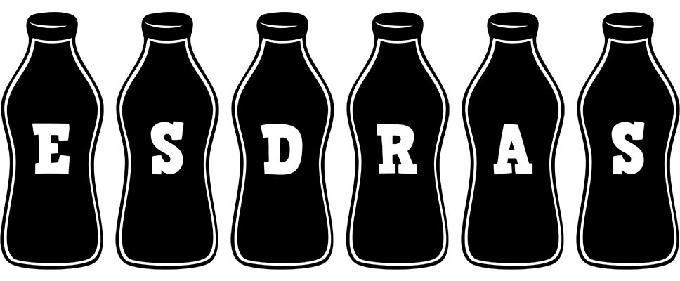 Esdras bottle logo