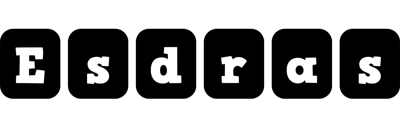 Esdras box logo