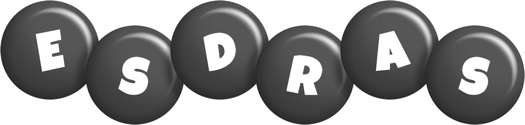 Esdras candy-black logo