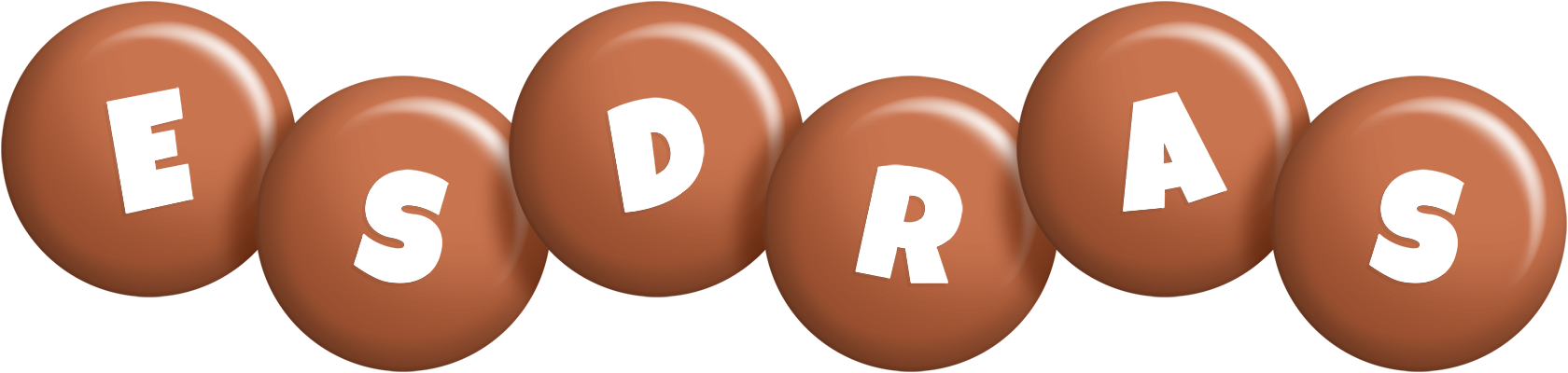 Esdras candy-brown logo