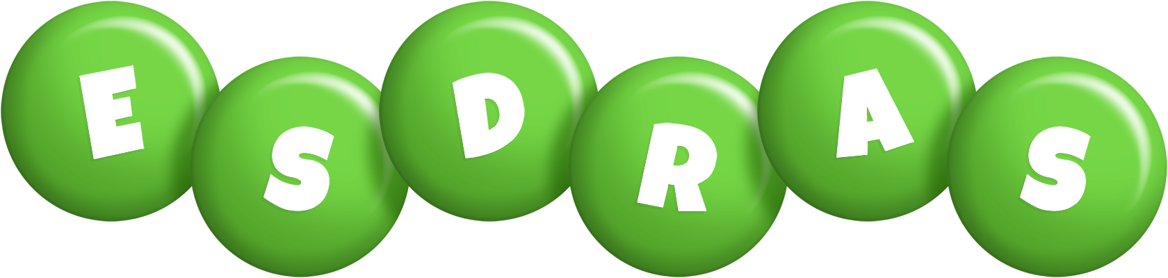 Esdras candy-green logo
