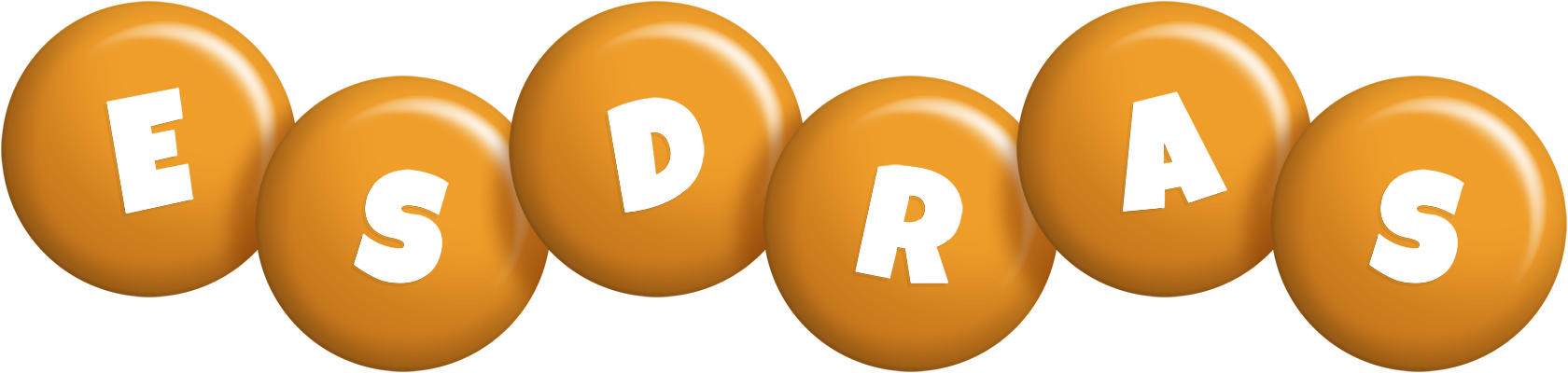 Esdras candy-orange logo