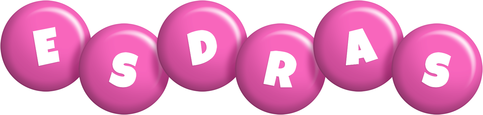 Esdras candy-pink logo