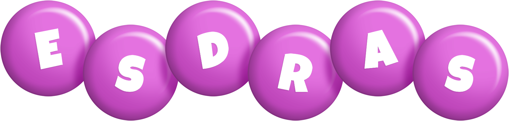 Esdras candy-purple logo