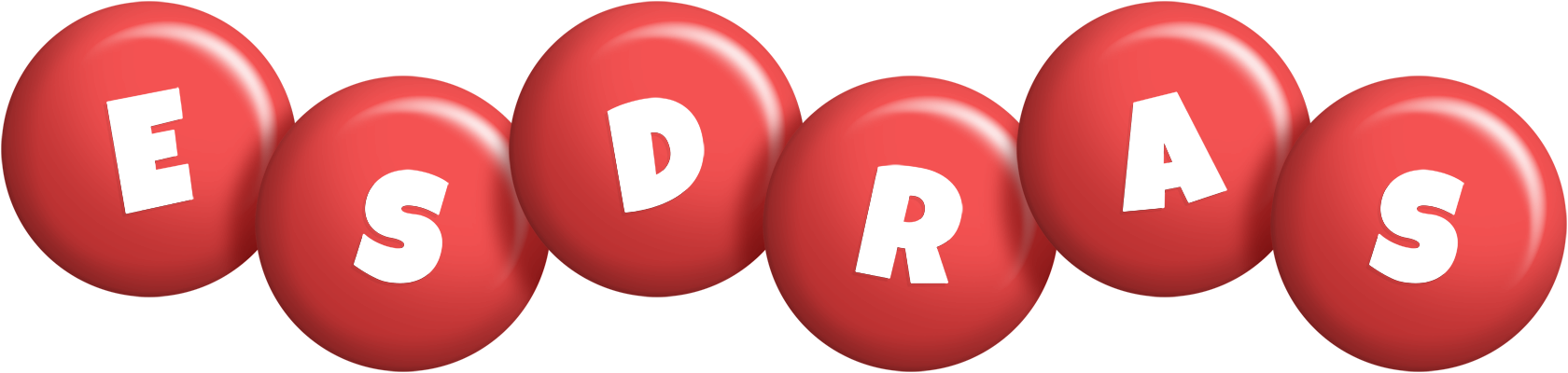 Esdras candy-red logo