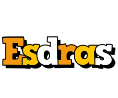 Esdras cartoon logo