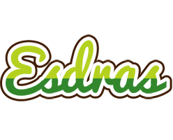 Esdras golfing logo