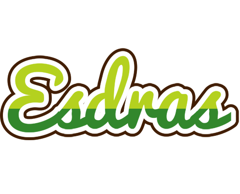 Esdras golfing logo