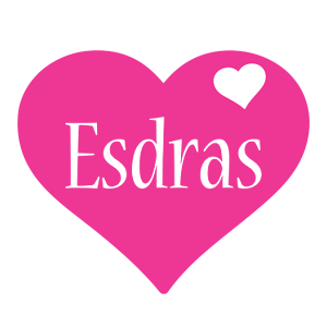 Esdras love-heart logo