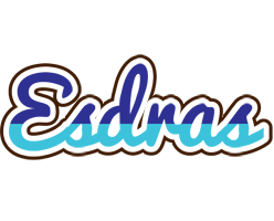 Esdras raining logo