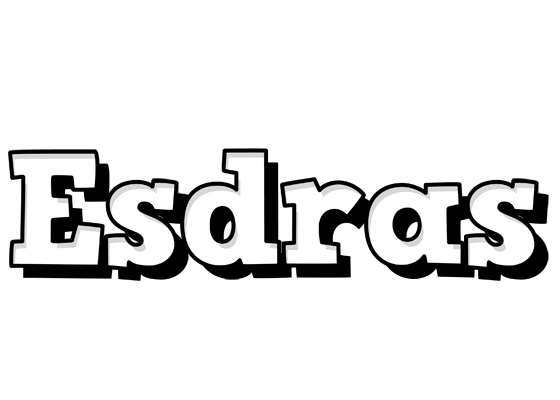 Esdras snowing logo
