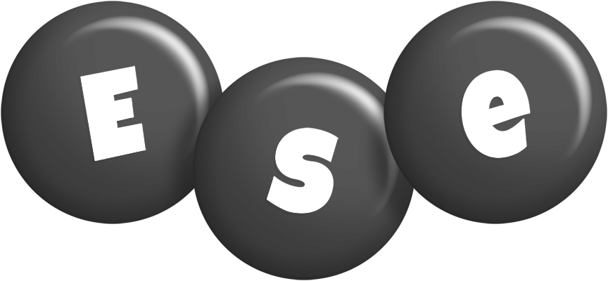 Ese candy-black logo