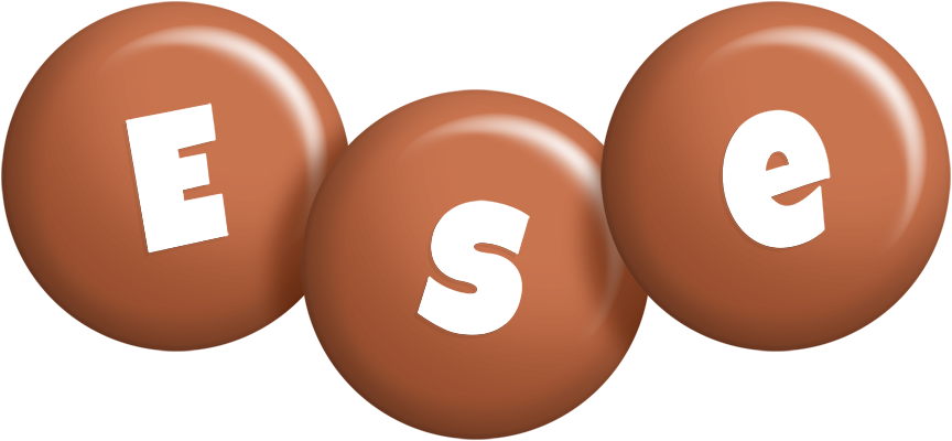 Ese candy-brown logo