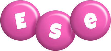 Ese candy-pink logo