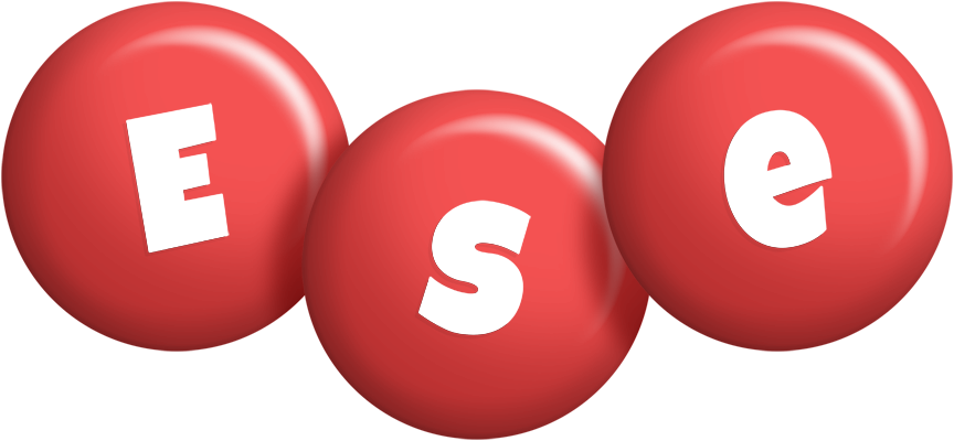 Ese candy-red logo