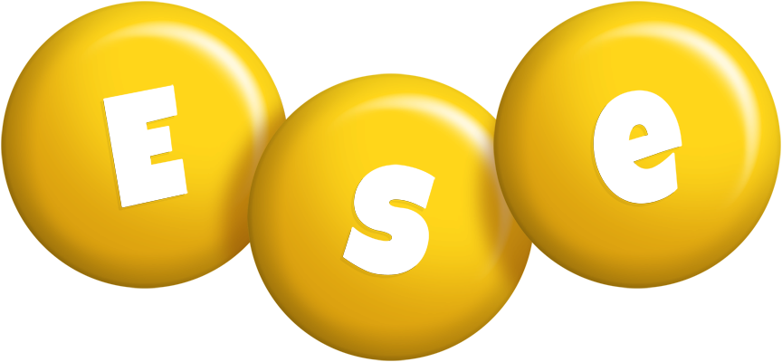 Ese candy-yellow logo