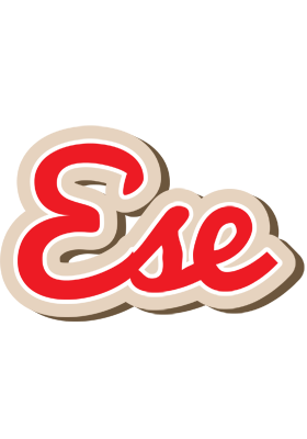 Ese chocolate logo