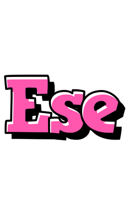 Ese girlish logo