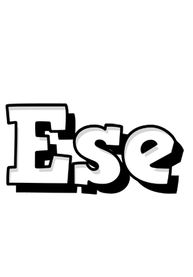 Ese snowing logo