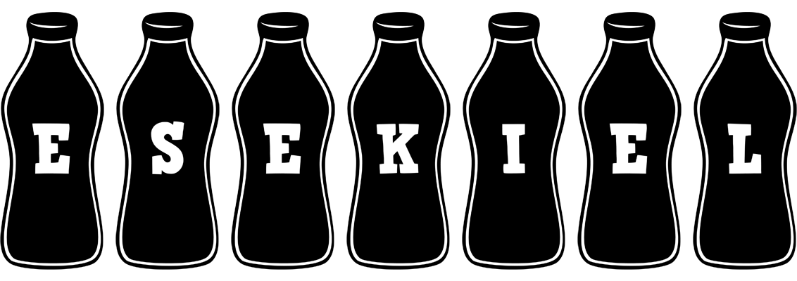 Esekiel bottle logo