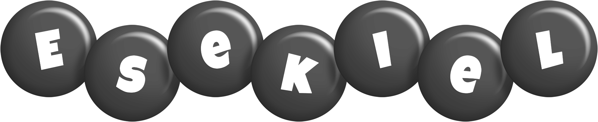 Esekiel candy-black logo