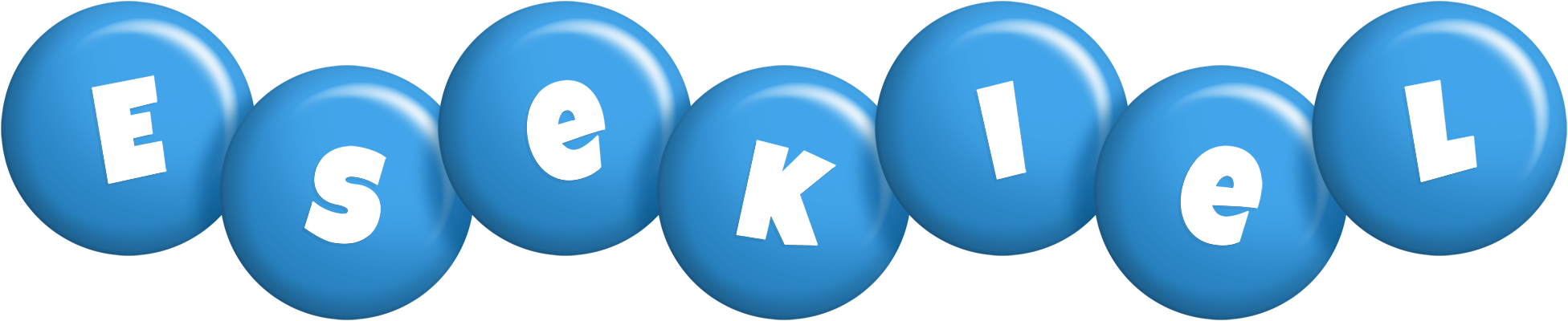 Esekiel candy-blue logo