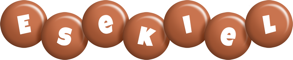 Esekiel candy-brown logo