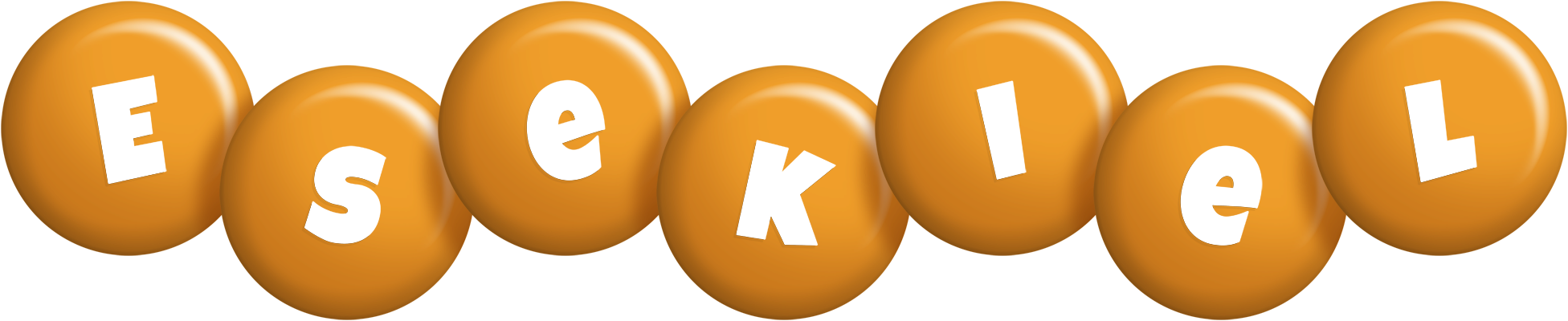 Esekiel candy-orange logo