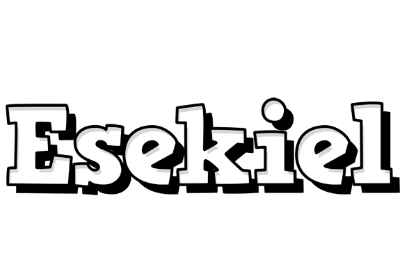 Esekiel snowing logo