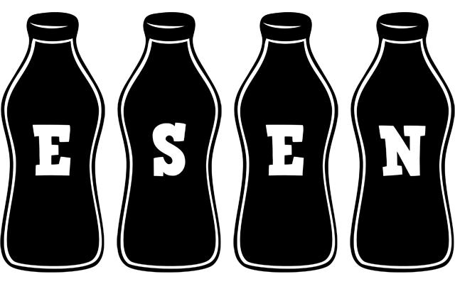 Esen bottle logo