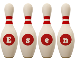 Esen bowling-pin logo