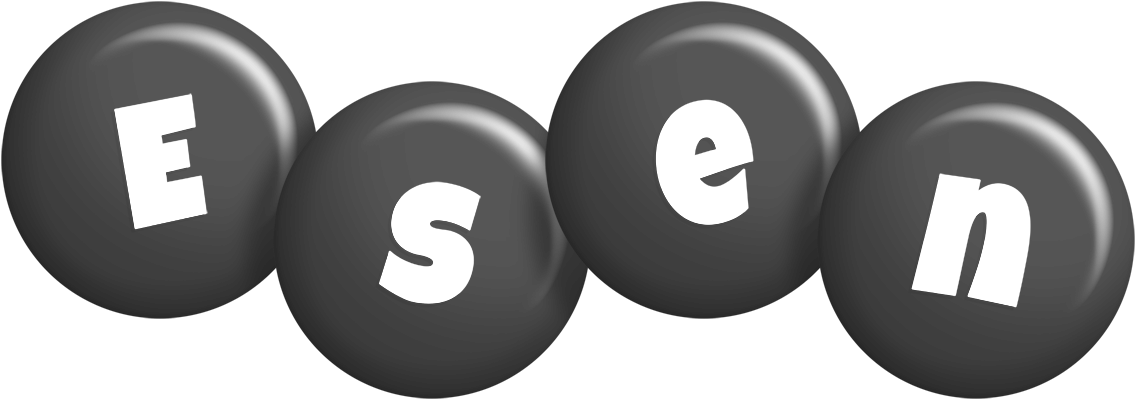 Esen candy-black logo