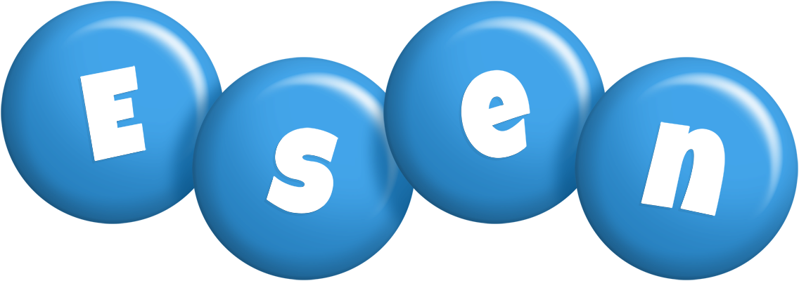 Esen candy-blue logo